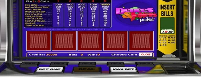 Deuces and Jokers Poker (Betsoft)