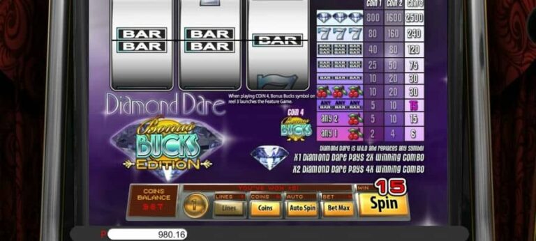 Diamond Dare Bonus Bucks