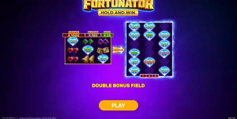 Diamond Fortunator Hold and Win