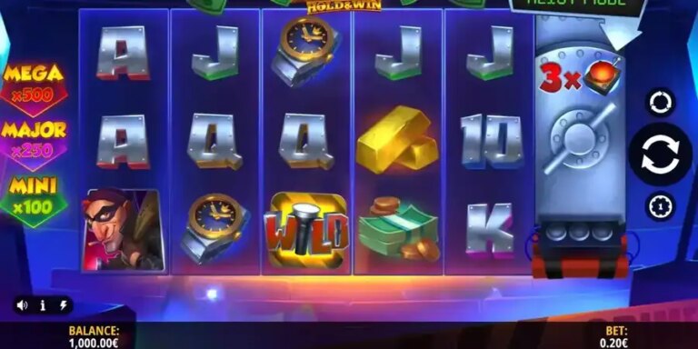 Diamond Heist Hold & Win