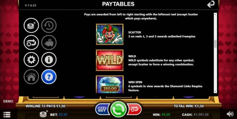 Diamond Joker Links