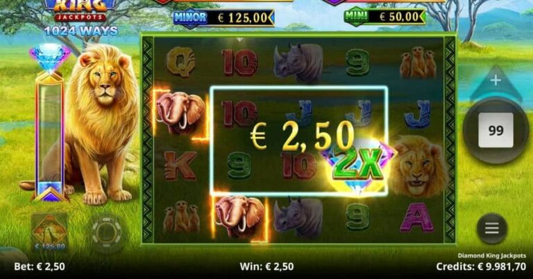 Diamond King Jackpots