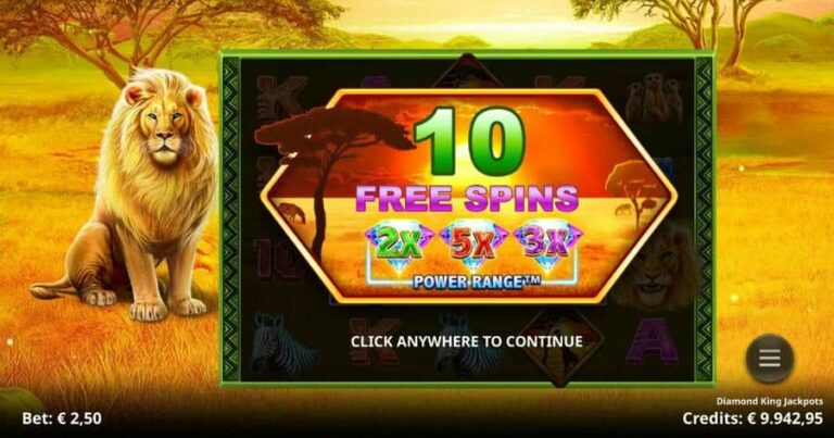 Diamond King Jackpots
