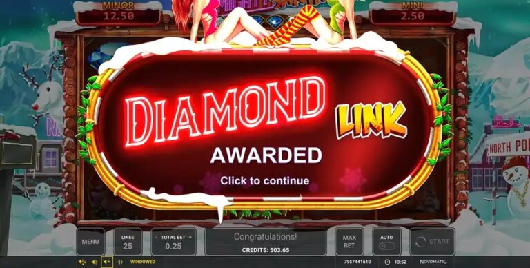 Diamond Link Mighty Santa