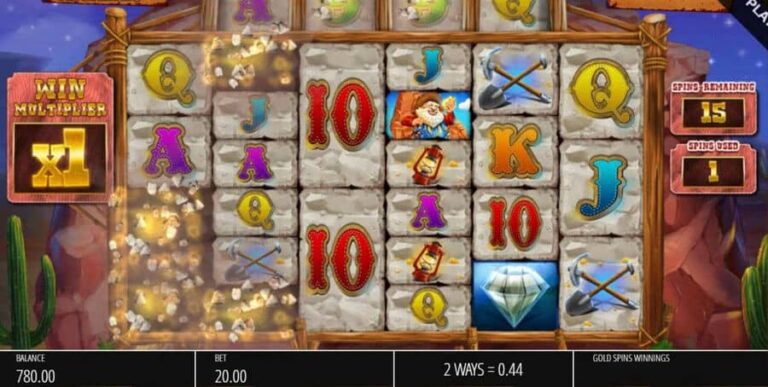 Diamond Mine Megaways All Action