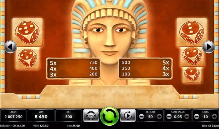 Dice Of Egypt