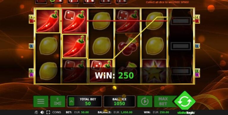Dice on Fire
