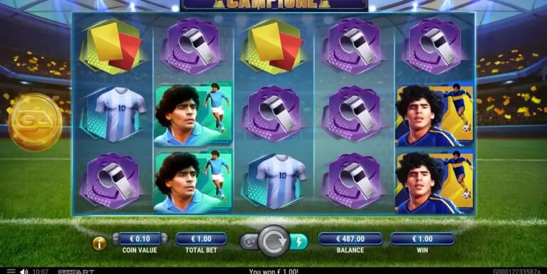Diego Maradona Champion