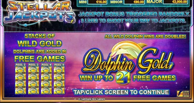 Dolphin Gold with Stellar Jackpots