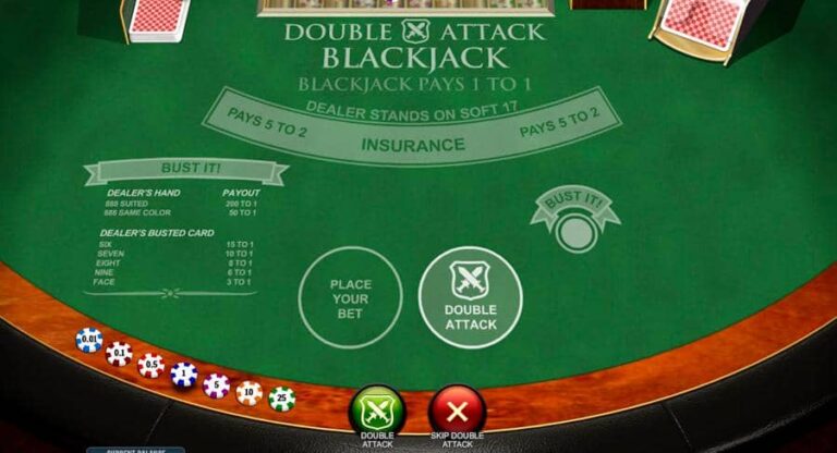 Double Attack Blackjack