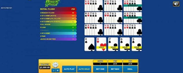 Double Bonus Poker (Habanero)
