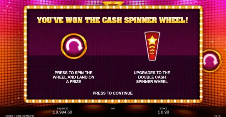 Double Cash Spinner
