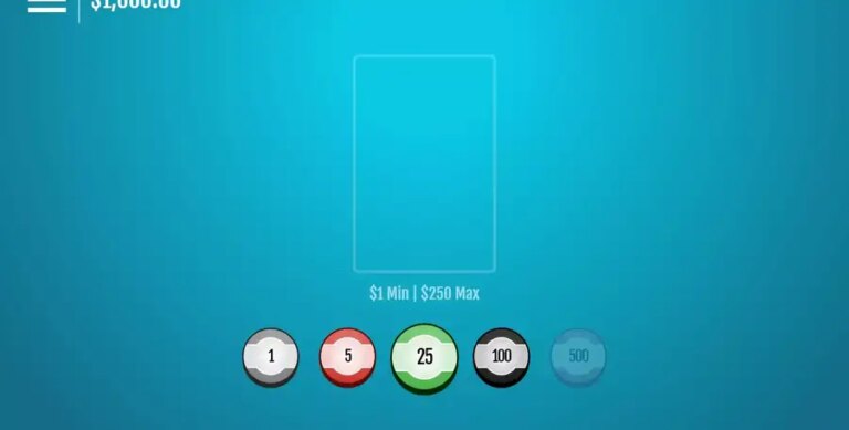 Double Deck Blackjack (Woohoo)