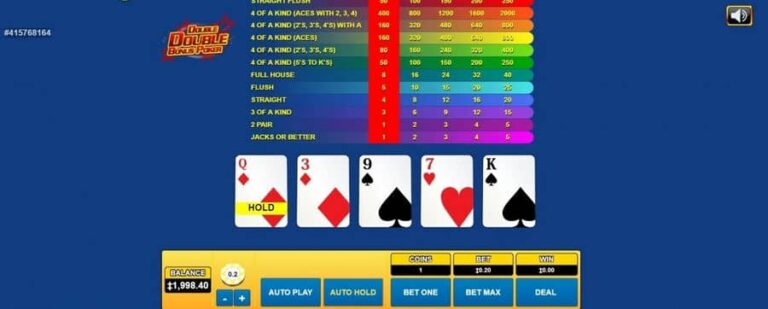 Double Double Bonus Poker (Habanero)