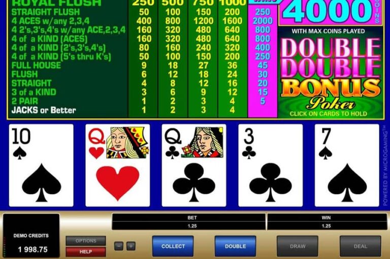 Double Double Bonus Poker (Microgaming)