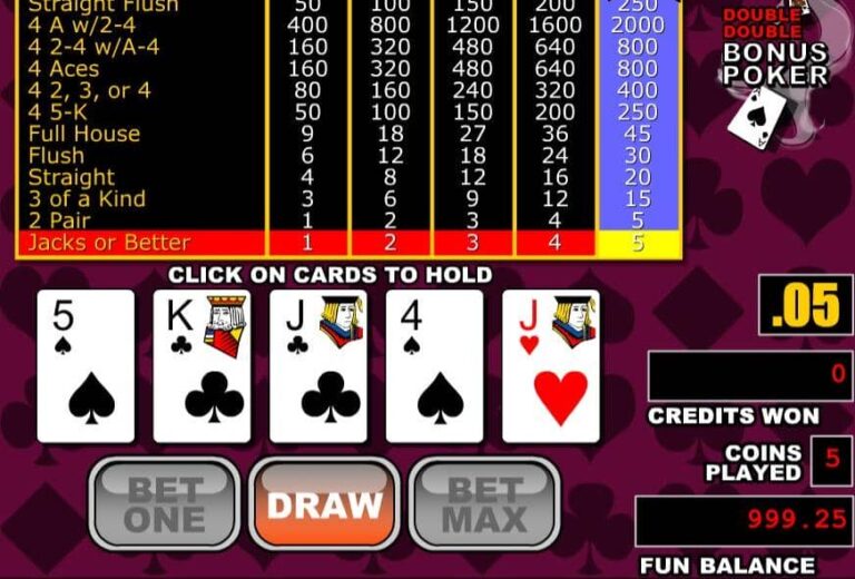 Double Double Bonus Poker (RTG)