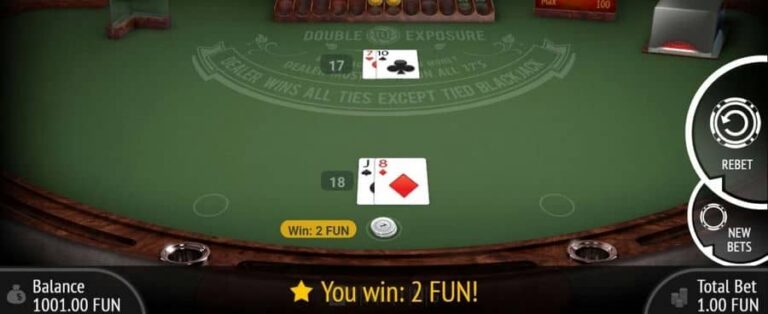 Double Exposure BlackJack (BGaming)