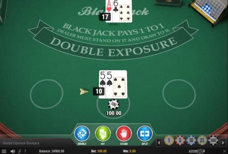 Double Exposure Blackjack MH (Play’n Go)