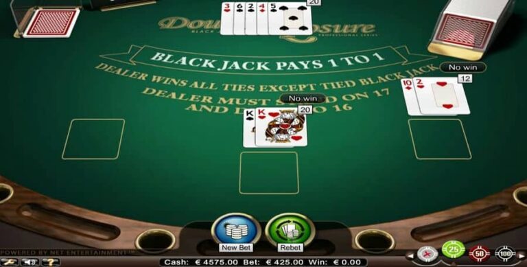 Double Exposure Blackjack Professional Series High Limit