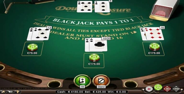 Double Exposure Blackjack Professional Series High Limit