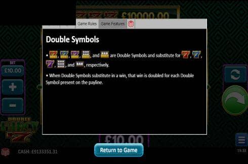 Double Fancy 7s