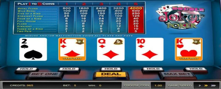 Double Joker Poker (Nucleus Gaming)