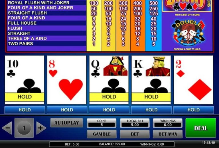 Double Joker Poker (iSoftBet)