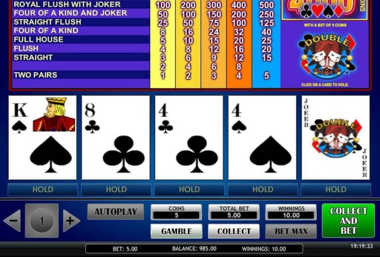 Double Joker Poker (iSoftBet)