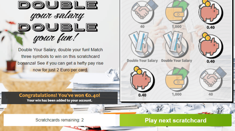 Double your salary
