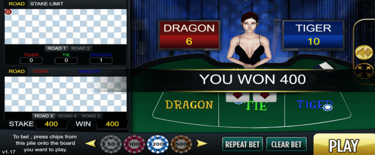 Dragon Tiger (Vela Gaming)