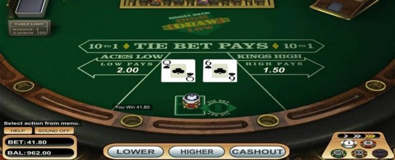 Draw High Low (Betsoft)