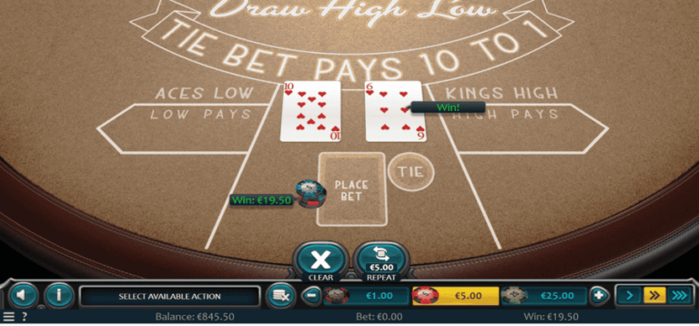 Draw High Low (Nucleus Gaming)
