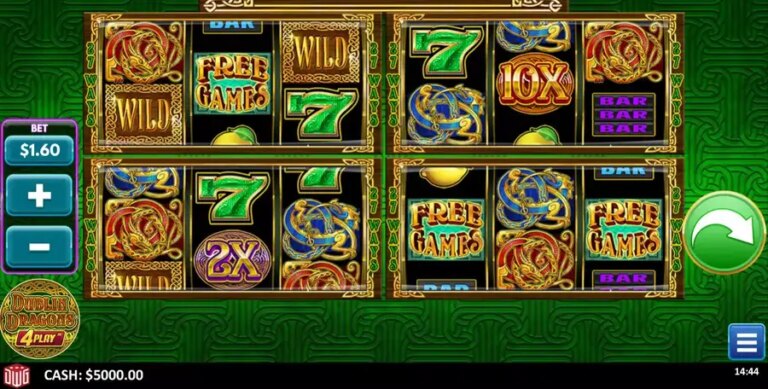 Dublin Dragons 4 Play