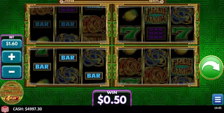 Dublin Dragons 4 Play