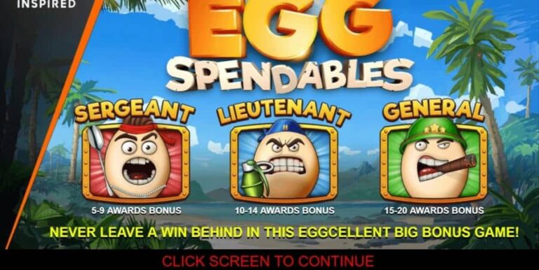 Eggspendables