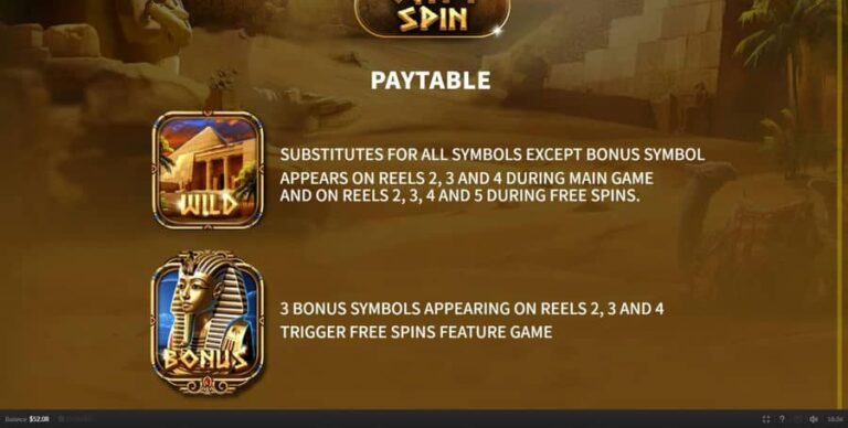 Egypt Spin