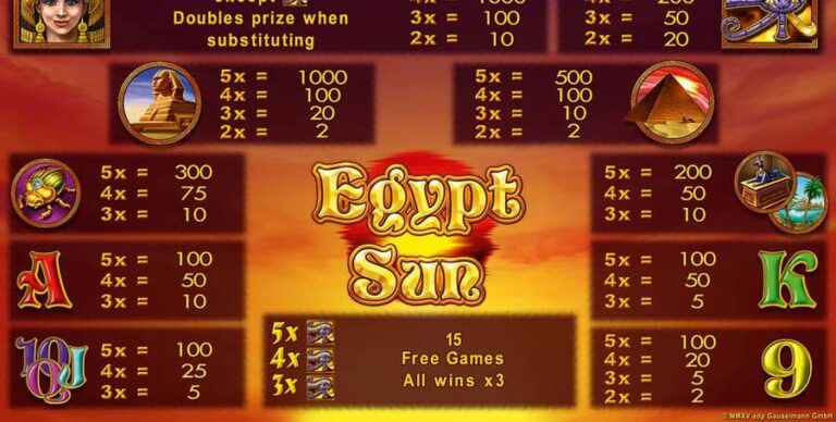 Egypt Sun HD