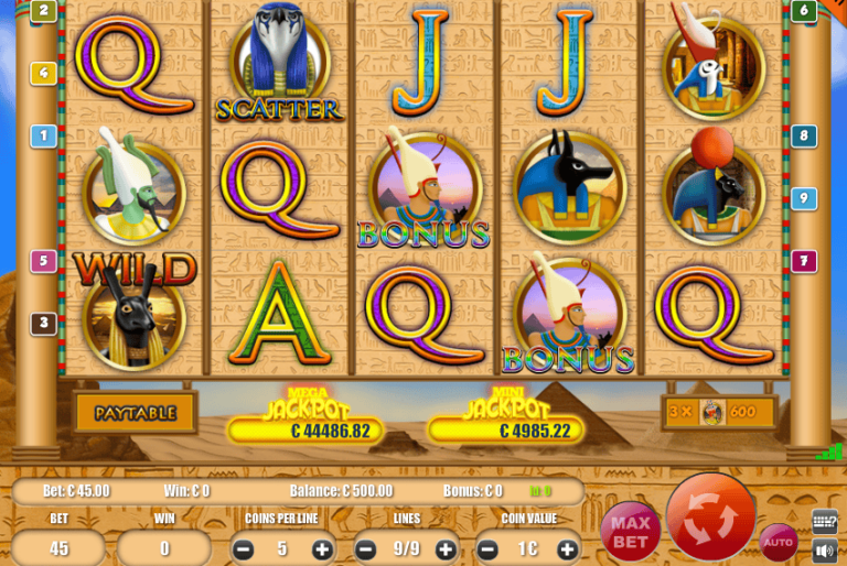Egyptian Gods 9 (Portomaso Gaming)