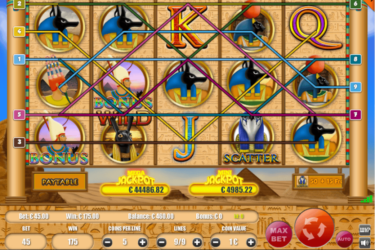Egyptian Gods 9 (Portomaso Gaming)