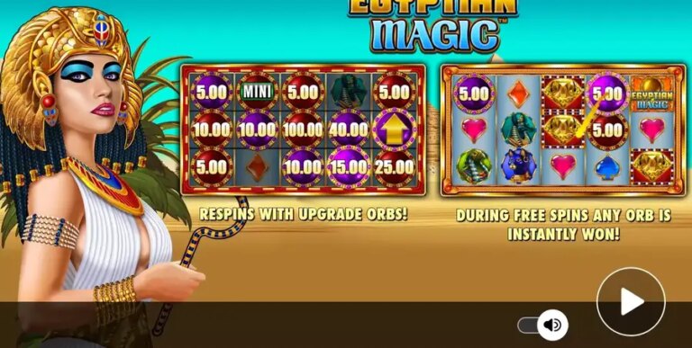 Egyptian Magic (Atomic Slot Lab)