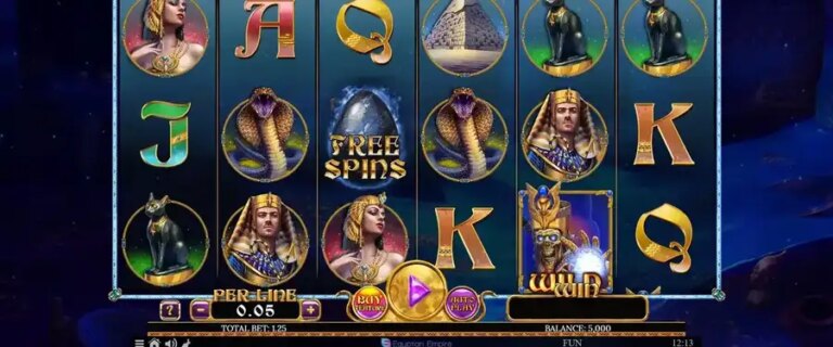 Egyptian Rebirth II Frozen Flames