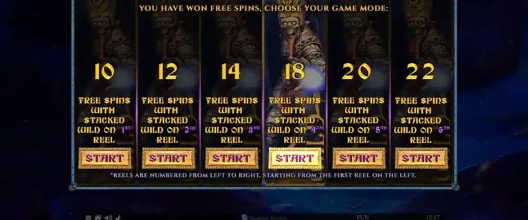 Egyptian Rebirth II Frozen Flames