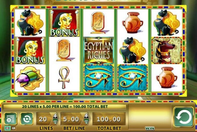 Egyptian Riches (Light and Wonder)