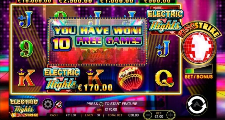 Electric Nights King Strike