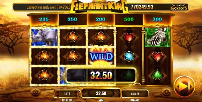 Elephant King MegaJackpots