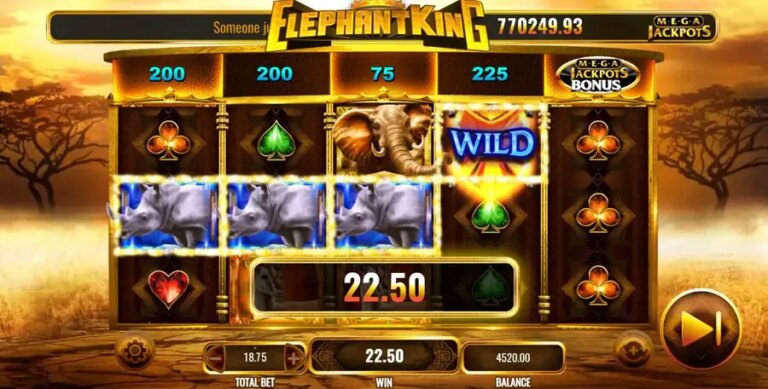 Elephant King MegaJackpots