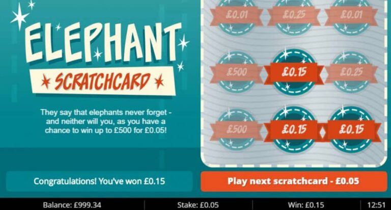 Elephant Scratch