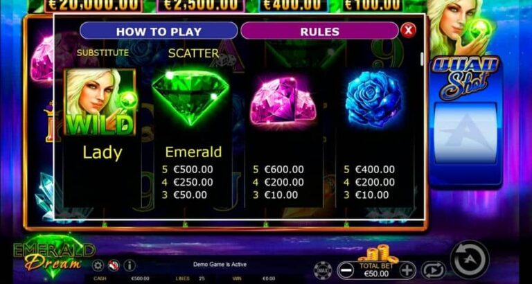 Emerald Dream Quad Shot