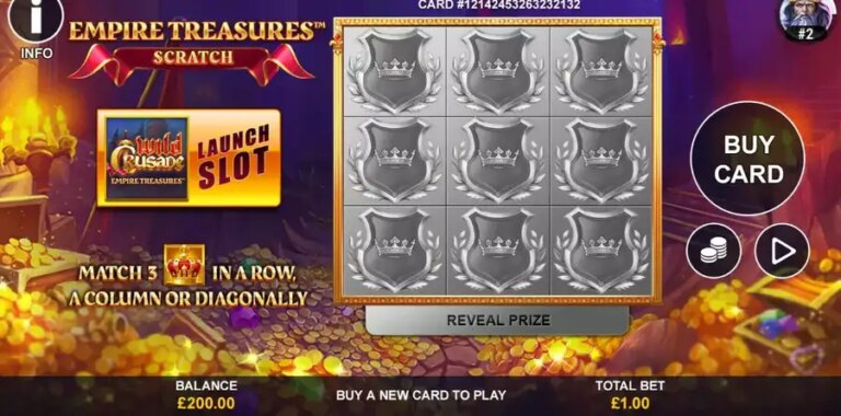 Empire Treasures Scratch