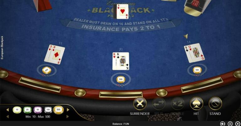 European Blackjack (Espresso Games)